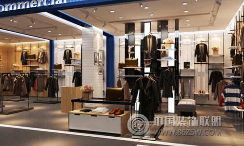 服装展示效果图大全图片,服装展示区效果图